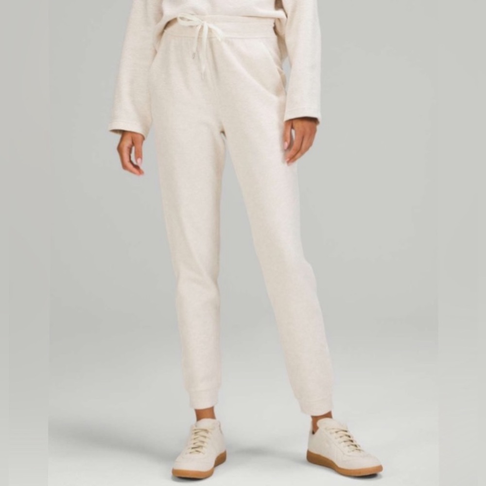 lululemon athletica Cream Track Joggers